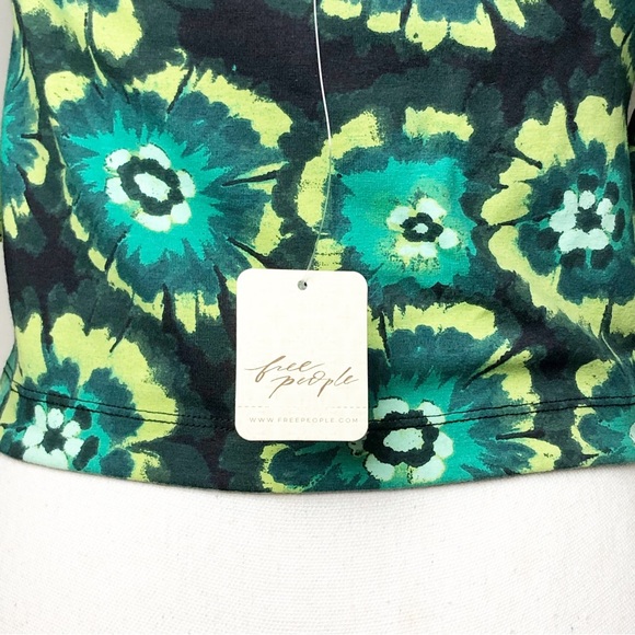 NWT FREE PEOPLE Give Me More Top in Black Combo Size Medium - Picture 13 of 16